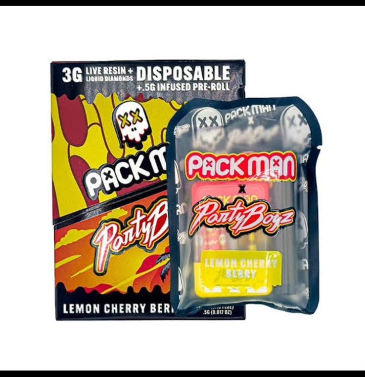 Packman x Party Boyz – Lemon Cherry Berry 3G Packman